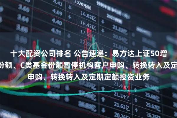 十大配资公司排名 公告速递：易方达上证50增强基金A类基金份额、C类基金份额暂停机构客户申购、转换转入及定期定额投资业务